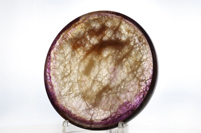 Lot 199 - A Derbyshire Blue John bowl