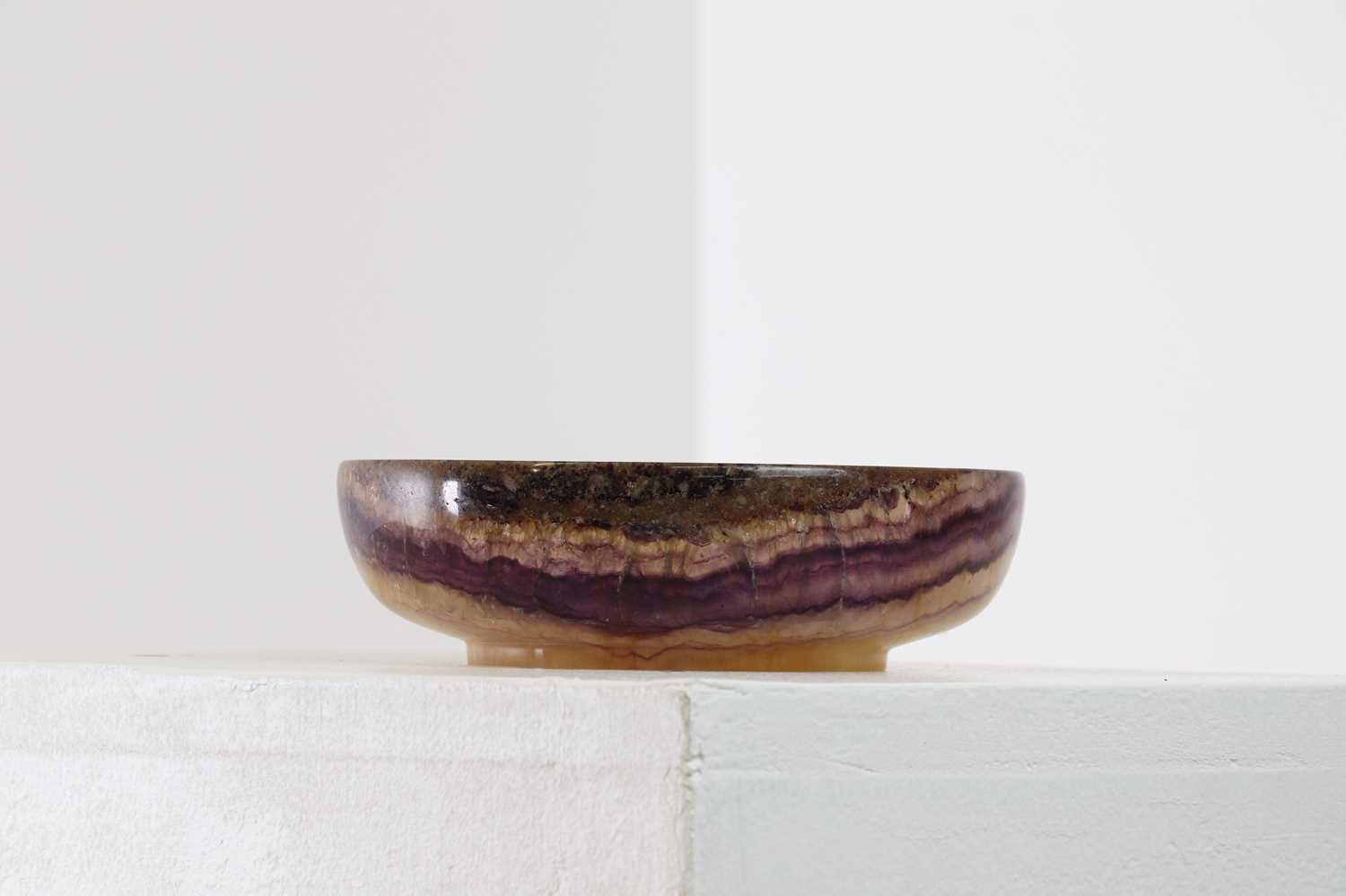 Lot 199 - A Derbyshire Blue John bowl