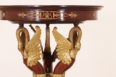 Lot 169 - A mahogany and gilt-metal-mounted guéridon