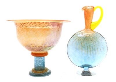 Lot 133 - A Kosta Boda 'Cancan' footed glass bowl