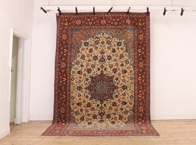 Lot 457 - A Persian wool rug