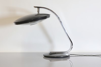 Lot 352 - A Spanish Fase 'Model 520C' boomerang table lamp
