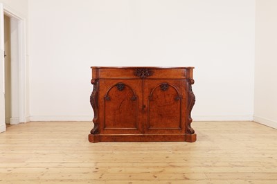 Lot 328 - A Victorian pollard oak side cabinet