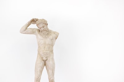 Lot 575 - A plaster figure of Marsyas