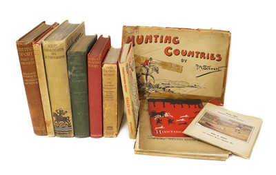 Lot 53 - A collection of books on hunting and racing