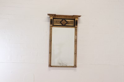 Lot 447 - A Regency gilt-framed pier glass