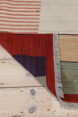 Lot 457 - A modernist kilim runner