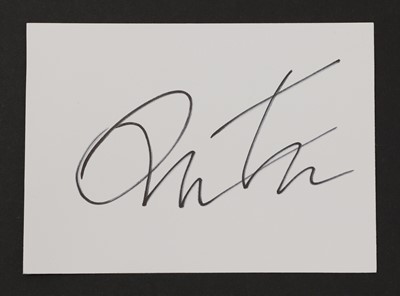 Lot 217 - Quentin Tarantino autograph