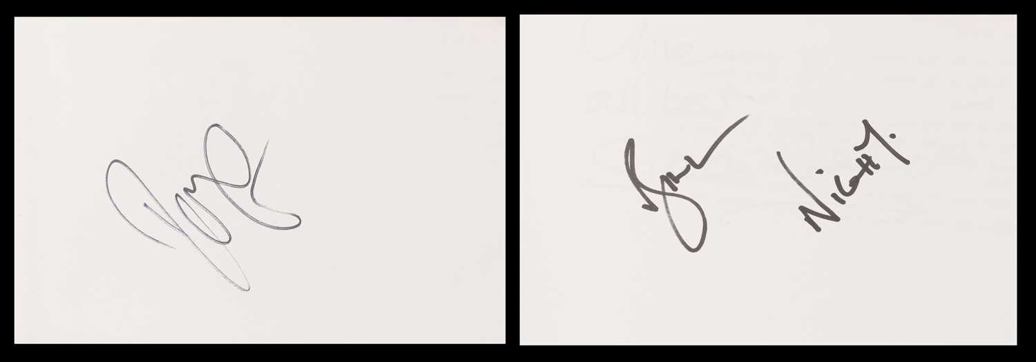 Lot 226 - AUTOGRAPH ALBUM - 44 PAGES OF SIGNATURES