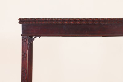 Lot 612 - A George III mahogany card table