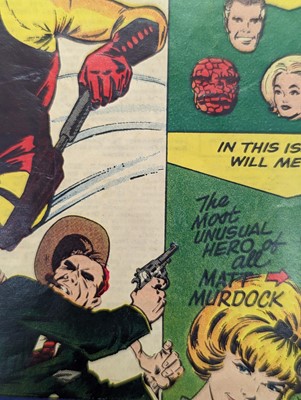 Lot 438 - A Marvel Daredevil Issue 1 comic book