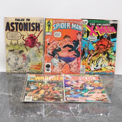 Lot 13 - A group of five Marvel comic books