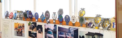 Lot 24 - Various enamel motoring badges