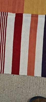 Lot 442 - A contemporary Modernist kilim carpet