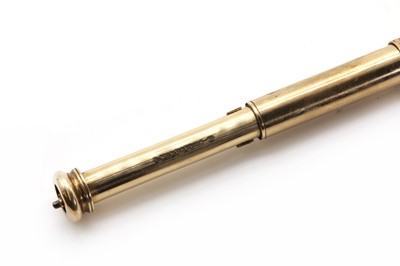 Lot 474 - A gold cased telescopic dip pen/pencil, by Sampson and Mordan Co.