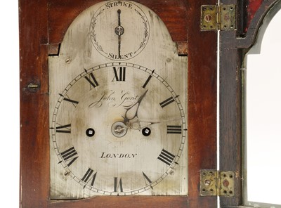 Lot 150 - A George III mahogany bracket clock, John Gent, London