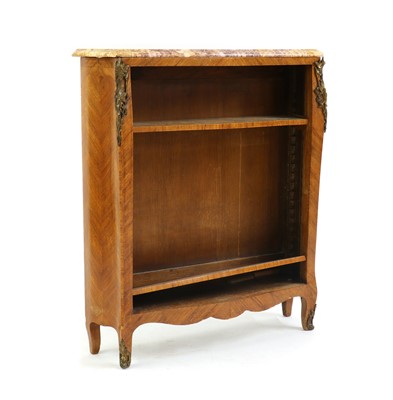 Lot 429 - A kingwood open bookcase