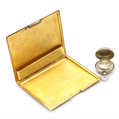 Lot 277 - A late Victorian silver sprung sovereign case