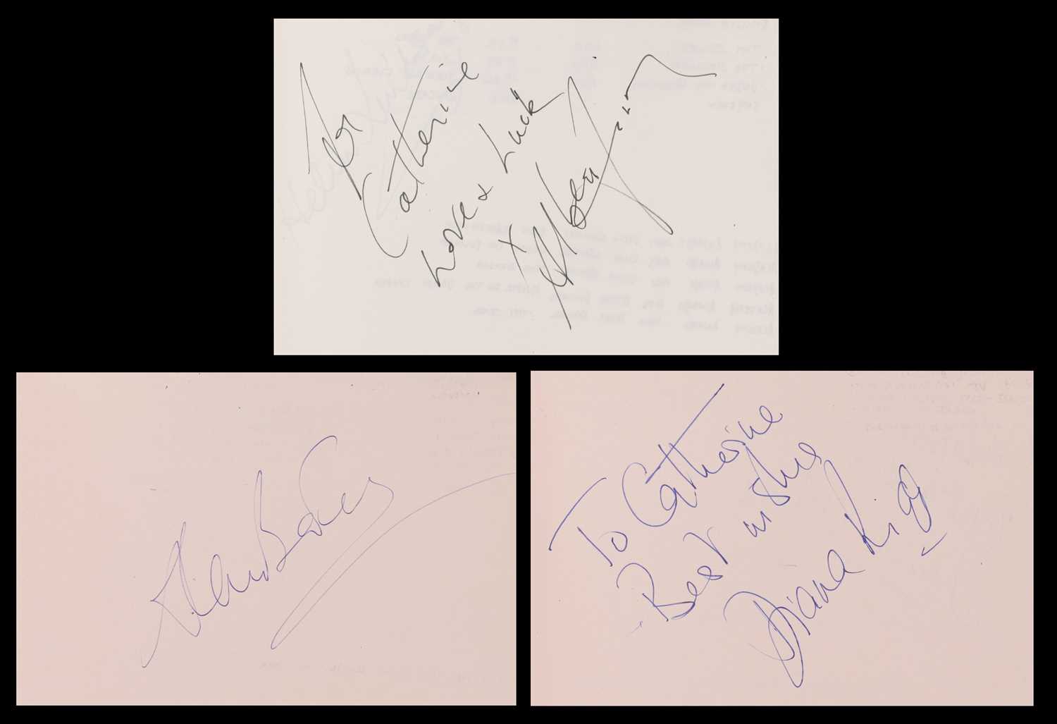Lot 256 - AUTOGRAPH ALBUM - 66 PAGES OF SIGNATURES