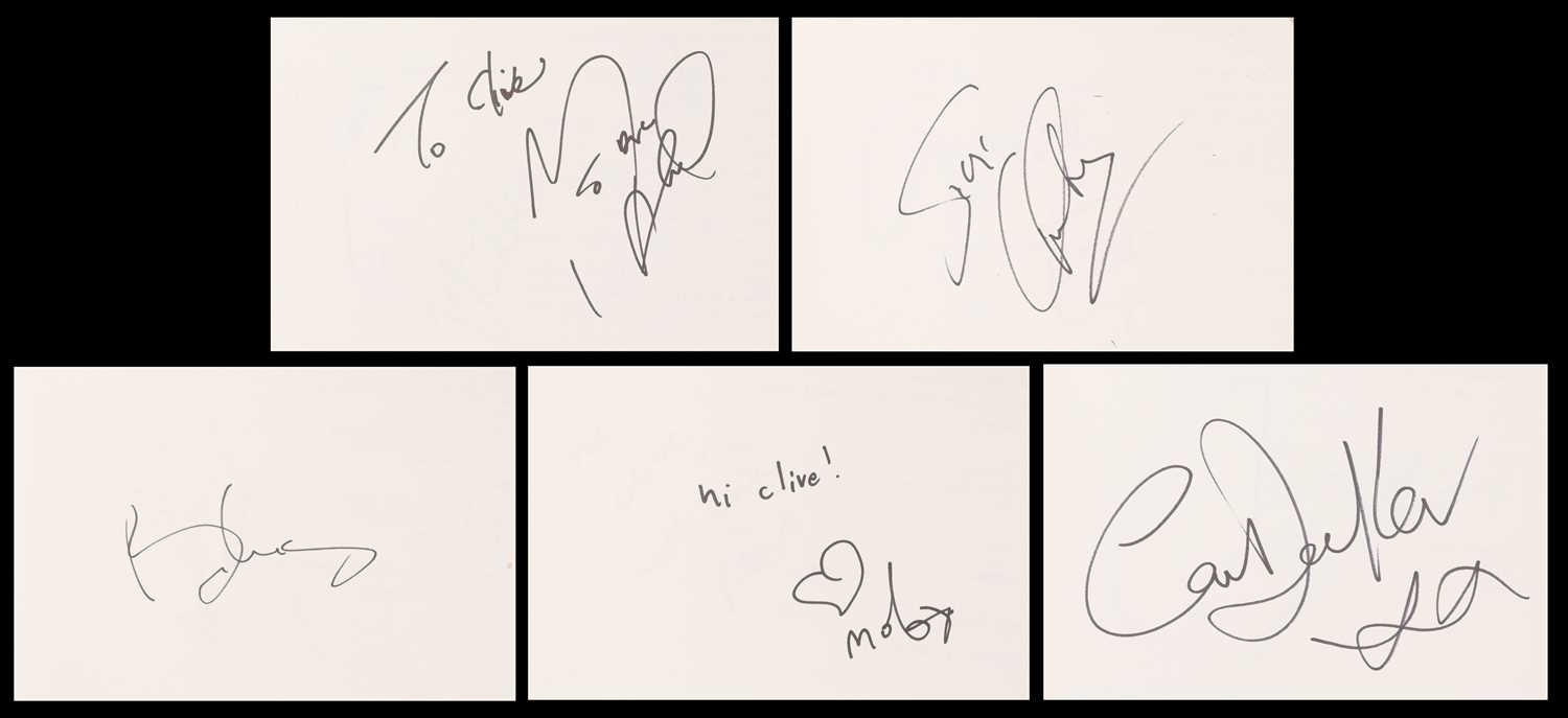 Lot 309 - AUTOGRAPH ALBUM - 46 PAGES OF SIGNATURES