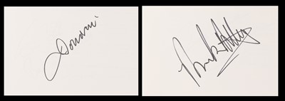 Lot 330 - A large collection of autograph albums