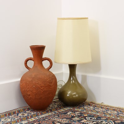 Lot 41 - A Japanese stoneware vase