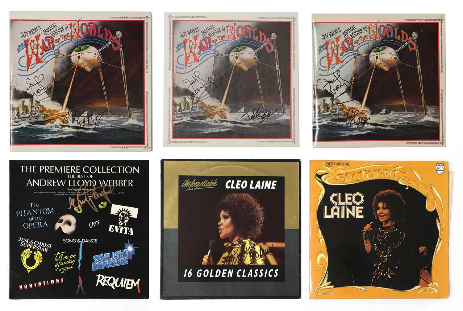 Lot 509 - THE WAR OF THE WORLDS (JEFF WAYNE’S Musical) VINYL
