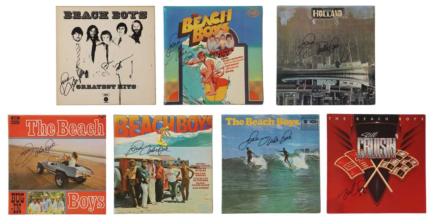 Lot 543 - THE BEACH BOYS VINYL