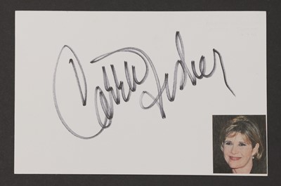 Lot 216 - Star Wars: Carrie Fisher