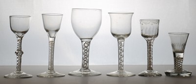 Lot 181 - A group of opaque twist drinking glasses