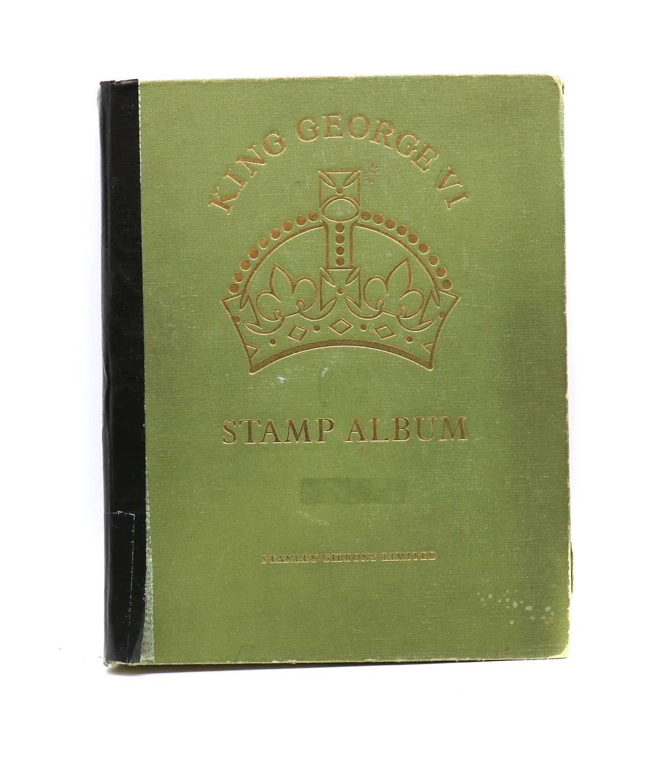 Lot 414 - A green KGVI album