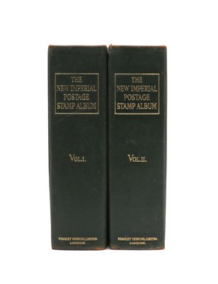 Lot 431 - A pair of green Imperial albums