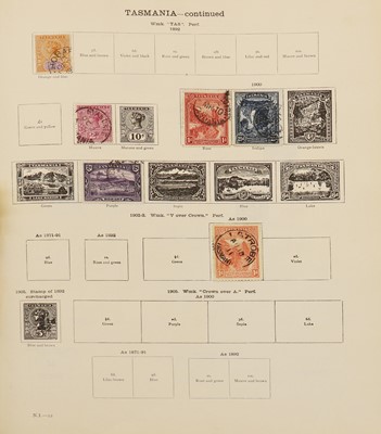 Lot 429 - A red New British Empire Ideal album