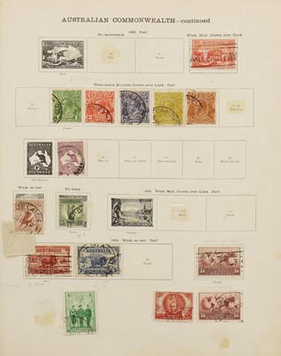 Lot 429 - A red New British Empire Ideal album