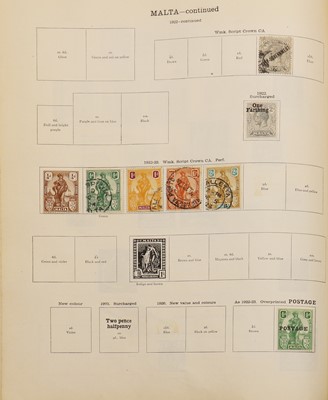 Lot 429 - A red New British Empire Ideal album