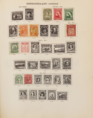 Lot 429 - A red New British Empire Ideal album