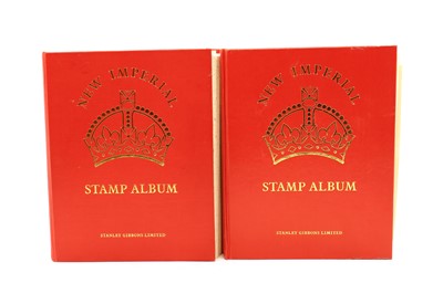 Lot 420 - A pair of red Imperial albums