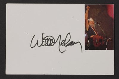 Lot 325 - A collection of Rock Band Autographs