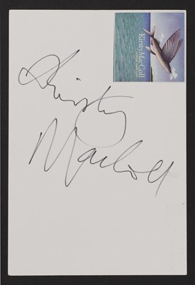 Lot 324 - A collection of Rock Band autographs