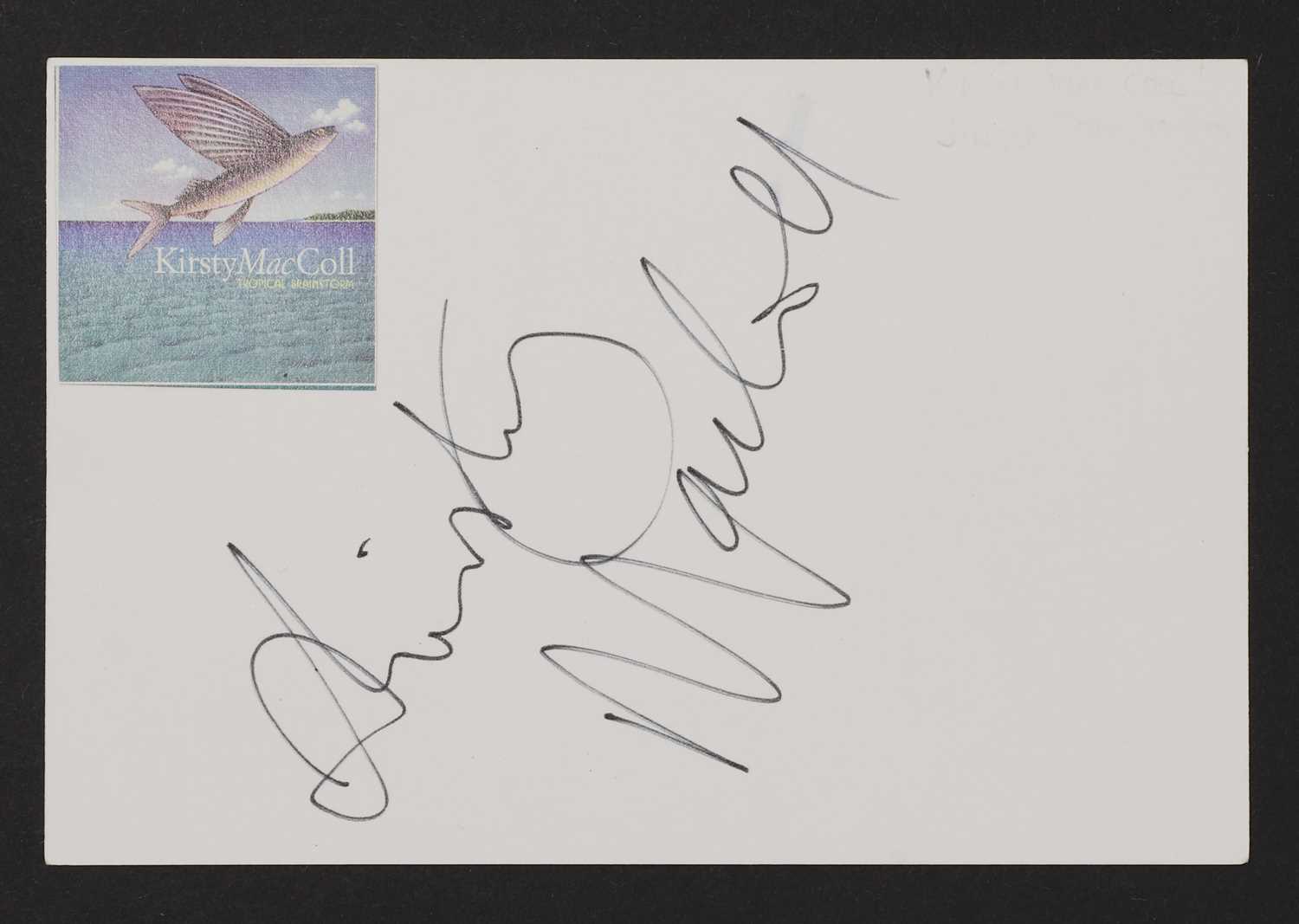 Lot 324 - A collection of Rock Band autographs