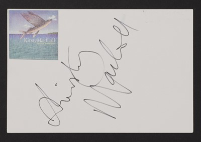 Lot 324 - A collection of Rock Band autographs