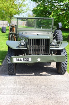 Lot 60 - 1944 Dodge Weapons Carrier (WC-51) 3/4 ton 4x4