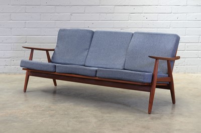 Lot 367 - A Danish 'Model GE-270' teak sofa