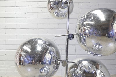 Lot 279 - A Tom Dixon 'Mirror Ball' standard lamp