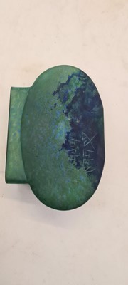 Lot 249 - A Daum glass vase
