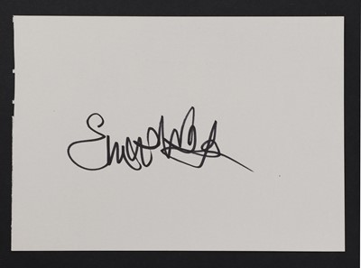 Lot 114 - Emma Watson autograph