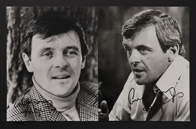 Lot 211 - Anthony Hopkins, two signed photographs