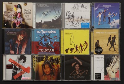 Lot 333 - A large collection of signed CDs