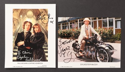 Lot 407 - Doctor Who: fifty-one autographs