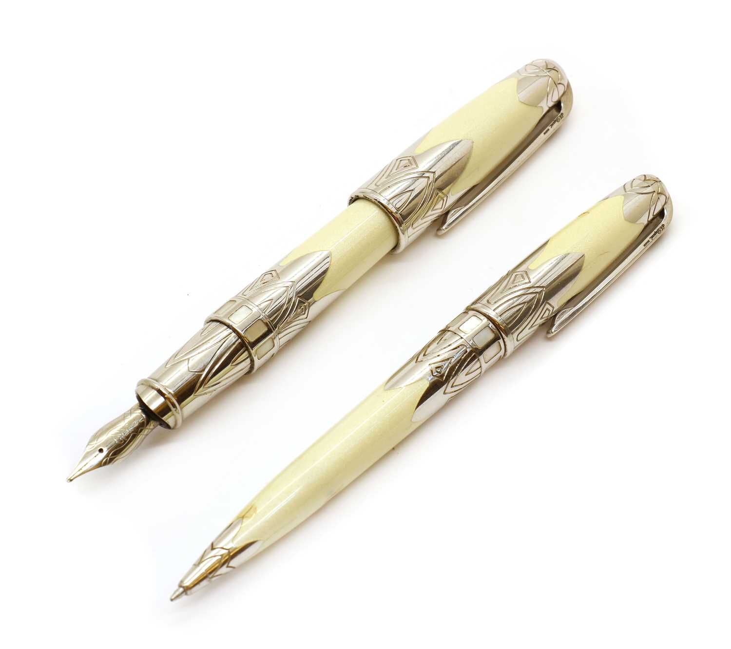 Stylo Plume S.T. Dupont Olympio XL Série Limitée 007 - Plume Or 18K Moyenne - Occasion